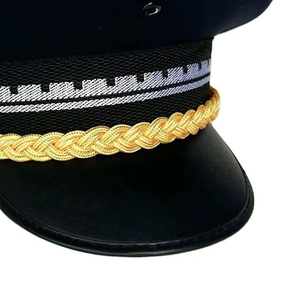 Gorra de Visera Unisex para Uniforme, Cuatro Estaciones, Tejido Transpirable, Alta Calidad, Bordado a Mano, 100% Algodón, Estilo a Cuadros - Product Image 4