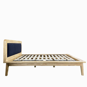 OEM Lit Calla au design moderne et élégant avec cadre en bois de haute qualité fabriqué au Vietnam Tête de lit en chêne Utilisation Hôtel Maison Chambre à coucher - Product Image 4