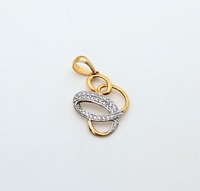 Colgante de Diamante de Corte Redondo en Oro Amarillo de 14K para Mujer, Opciones de Diamantes Cultivados en Laboratorio y Naturales, Color D a G, Claridad IF a SI2, Regalo de Joyería