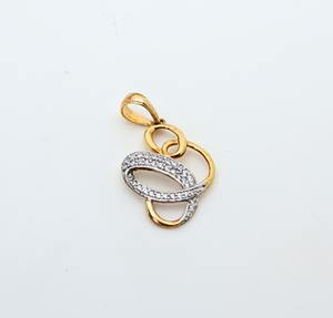 Colgante de Diamante de Corte Redondo en Oro Amarillo de 14K para Mujer, Opciones de Diamantes Cultivados en Laboratorio y Naturales, Color D a G, Claridad IF a SI2, Regalo de Joyería - Product Image 1