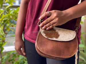 Nouvel arrivage de sac à main en cuir de fourrure pour femmes sac à main élégant en cuir véritable sac à provisions sac en fourrure de vachette - Product Image 3