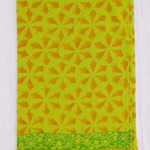 Paréo Sarong 100% Coton pour Femme, Style Vintage, Imprimé Floral au Bloc, Col Bardot, Grande Taille, Léger et Long - Product Image 3
