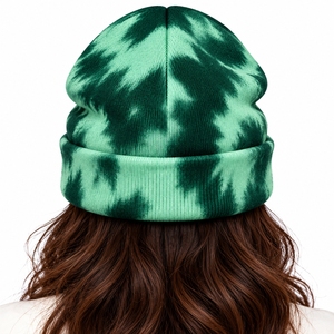 Gorro de Punto Acanalado Unisex, Cálido y Cómodo, Tejido de Punto Acanalado, Sensación Suave, Ajuste Elástico, para Clima Frío, Uso Diario, Estilo Clásico, Gorro Hecho a Medida - Product Image 2