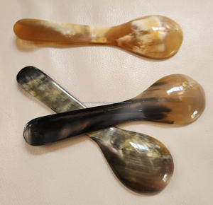 100% ช้อนเขาควายพร้อมช้อนสีธรรมชาติ - Product Image 2