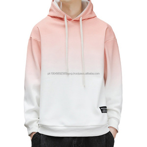 Sudaderas con capucha para hombre con degradado teñido con lazo, Sudadera con capucha multicolor personalizada para hombre, Sudadera con capucha de poliéster 100% - Product Image 1