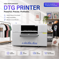 Imprimante DTG industrielle A3 double station avec 4 têtes d'impression Epson I3200-A1, machine d'impression de t-shirts haute vitesse