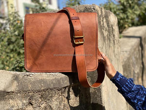 Bolso de hombro de cuero de cabra, informal, hecho a mano, pequeño - Product Image 5