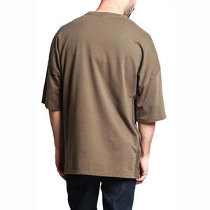 T-shirt en coton pour homme à col rond avec logo personnalisé, nouvelle collection 2026, streetwear personnalisé de haute qualité 2026 - Product Image 5