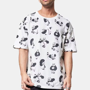 Servicio OEM/ODM, Camiseta de Hombre de Marca Propia, Material Puro, Cómoda y a la Moda, de Algodón, Talla Grande - Product Image 1