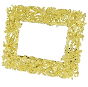 High Quality Custom <b>Square</b> <b>Photo</b> <b>Frame</b> Aluminum Flower Style Table Hanging Metal <b>Frame</b> Factory Wholesale - Product Image 1