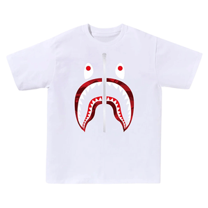 เสื้อยืด Bape ขายดี สไตล์ลำลอง สปอร์ต ทรงโอเวอร์ไซส์ ใส่สบาย ผ้าเจอร์ซีย์คอตตอน 100% แขนสั้น พิมพ์ลาย ระบายอากาศได้ดี - Product Image 4