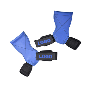 Agarraderas Ajustables de Neopreno para Ejercicios de Dedos y Palma con Correa Roja y Mango Metálico Recto para Entrenamiento Físico - Product Image 5