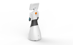 <span class=keywords><strong>Robot</strong></span> intelligent interactif vocal IA de 14 pouces Leopard Secret pour salles d'exposition, entreprises et réceptions d'entreprise - Product Image 3
