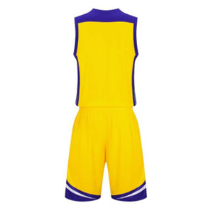Ensemble de vêtements de basket-ball pour jeunes, design personnalisé, respirant, léger, dernière tendance - Product Image 3