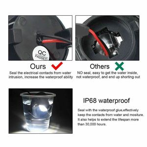 Ensemble de remplacement pour étiquette de lampe de plaque d'immatriculation F * rd F150 F250 F350 Truck Light Systems - Product Image 6