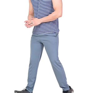 Pantalon cargo droit décontracté pour homme en toile polyester/coton, multi-poches, séchage rapide et respirant, idéal pour le sport et les activités de plein air – Vente en gros - Product Image 4