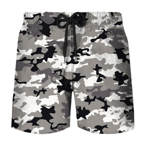 Shorts de bain d'été pour hommes en gros, imprimé 3D, séchage rapide, respirant, taille mi-haute, toile écologique imperméable, personnalisable - Product Image 2