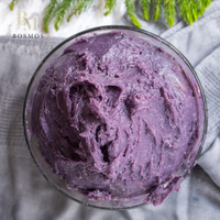 Poudre d'Ube Pure Bosmos 1kg – Certifiée HALAL/HACCP, Ingrédient pour Bubble Tea et Thé au Lait, Origine Taïwan