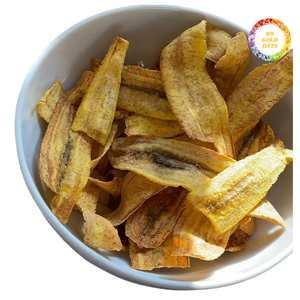 Chips de Plátano Dorados, Bocadillo Crujiente, Rodajas de Plátano Dulces Naturales - Product Image 5