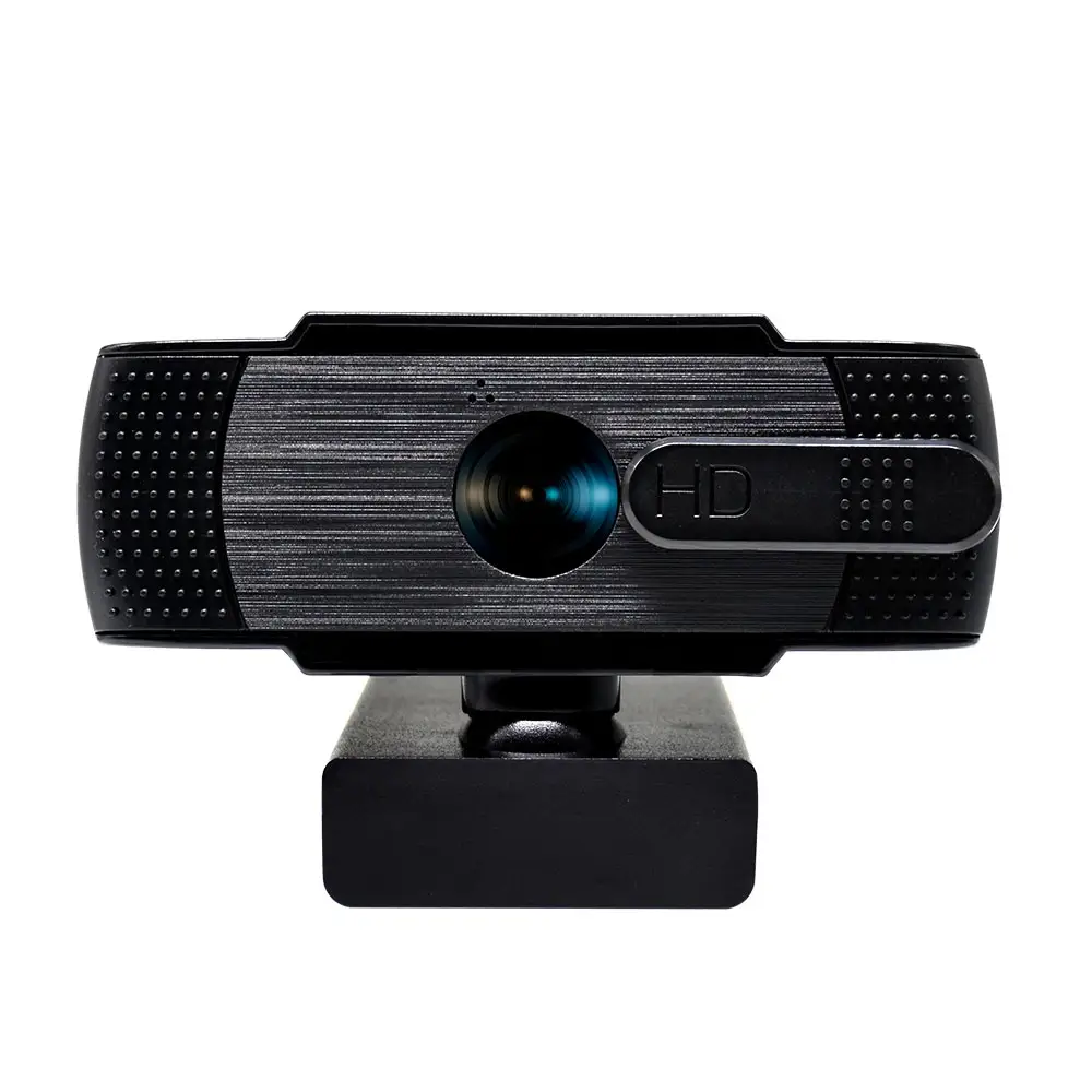 格安エントリーストックビデオ会議リモートビデオUSB WebカメラHD1080Pウェブカメラ (マイク付き) PC用プライバシーカバー付き