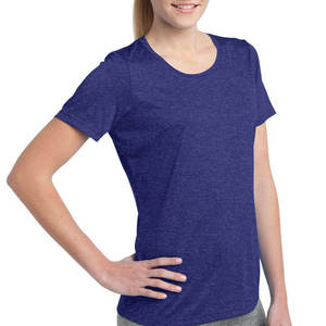 Nueva Camiseta de Verano Informal de Poliéster Ecológica para Mujer, Corte Holgado, Manga Corta, Transpirable y de Secado Rápido - Product Image 5