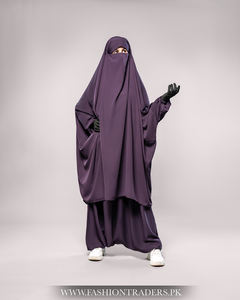 Low MOQ Jilbab Dress Wholesale Premium Breathable <b>Polyester</b> <b>Fabric</b> Latest Hot Selling Design - Product Image 6