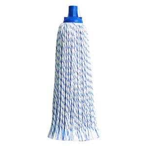 Recharge de tête de balai serpillère en coton robuste, réutilisable, pour nettoyage de sols industriels et commerciaux, auto-essorage, vente en gros usine - Product Image 3