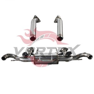 Sistema de Escape Catback con Silenciador Valvetronic de Acero Inoxidable, Fabricado por Vortex OEM ODM, para Aston Martin DB11 V12 5.2L con Válvula - Product Image 5