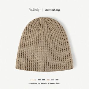 Gorro de lana forrado de vellón para hombre, con orejeras, cálido, para otoño e invierno - Product Image 1