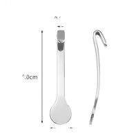 Cuchara de Metal para Shilajit con Escala en Gramos, Cuchara Medidora de Resina Ayurvédica - Product Image 3