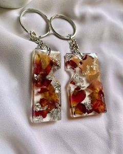Llavero de Resina Exclusivo con Diseño Artístico Multicapa, Hecho a Mano, Recuerdo Premium, Accesorio de Regalo - Product Image 6