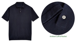 Nuevo Polo de manga corta de algodón 100% personalizado de moda para hombres Casual Formal de punto al por mayor de Bangladesh - Product Image 4