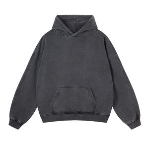 Sweat-shirt à capuche pour homme de haute qualité, ample et surdimensionné, en coton, style streetwear décontracté, manches longues, fournisseur en gros OEM - Product Image 5