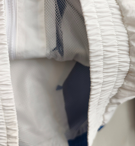 <b>Men</b> Winter Two Piece Custom Breathable Windbreaker Shorts <b>Jacket</b> Tracksuit Reflective Zip Fleece Set - Product Image 4