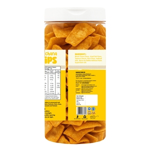Chips de Garbanzos Negros Salados, Garbanzos Tostados Crujientes, Sabor Nutritivo, Saludable, Vegetariano, Sin Gluten, Bocadillo Crujiente, a Granel - Product Image 3