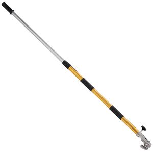 Maniglia Piatta in Alluminio Anodizzato 40-64 per Cartongesso, 5 Sezioni Regolabili in Lunghezza, Impugnatura Antiscivolo, Estensione per Finitura Piatta del Gesso - Product Image 5