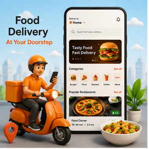 Logiciel complet de livraison de repas pour MAC/Linux, plateforme de coordination des commandes et des livraisons via Internet (Stock) - Product Image 1