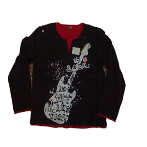 Camiseta de Manga Corta con Cuello Redondo para Mujer, de Alta Calidad, Tejida, 100% Algodón, Diseño Casual Estampado, Tela Jersey de 180g - Product Image 4