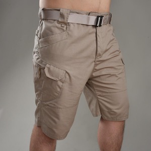 Pantalones cortos de seguridad para hombre con cinta reflectante, pantalones cortos de trabajo para hombre, pantalones cortos de trabajo de alta visibilidad. - Product Image 5