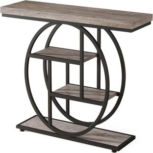 Consolle Moderna con Vano Portaoggetti per Ingresso e Divano, Decorativa per Soggiorno e Corridoio - Product Image 5