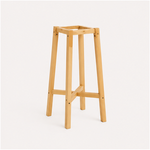 Support à plantes en bois écologique à 2 niveaux, intérieur/extérieur, durable, moderne, étagère à plantes multi-niveaux pour usage en jardin - Product Image 4