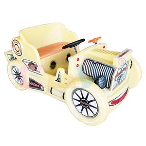 Manège commercial HGR pour voitures, avec carrosserie en plastique renforcé, châssis en fer, démarrage à clé, télécommande et monnayeur - Product Image 1