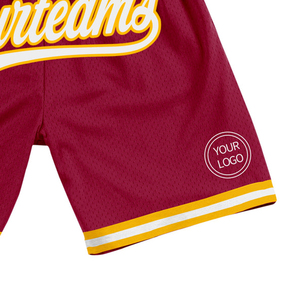 <b>Customized</b> Sports Team Shorts 100% Polyester Mesh Sublimated Club Name Training Basketball Athletic Shorts for Teamwear - Product Image 4