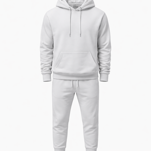Conjunto de Sudadera con Capucha y Pantalones Deportivos de Forro Polar para Hombre, Estilo Casual de Invierno, Servicio OEM y ODM, Venta al Por Mayor Directa de Fábrica - Product Image 1