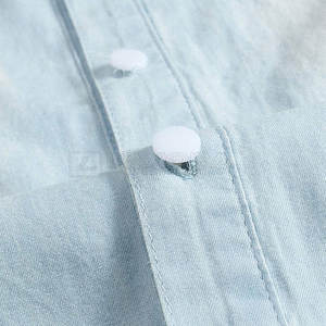 Vêtements décontractés grande taille pour hommes, veste en jean, vente chaude, veste en jean streetwear pour hommes, fabriqué au Pakistan - Product Image 6