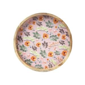 ถาดไม้เคลือบลายพิมพ์งานฝีมือจากอินเดียโดย RR ENTERPRISES สำหรับใช้ในบ้าน - Product Image 2