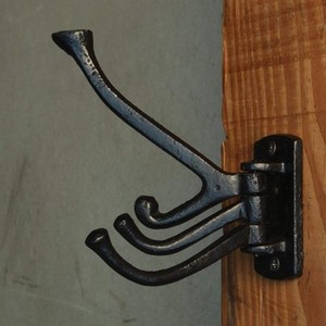 Stylish Iron Wall <b>Hook</b> for Living Room Decoration Durable Handmade Utility Hanging Holder with Rustic Finish - Product Image 5
