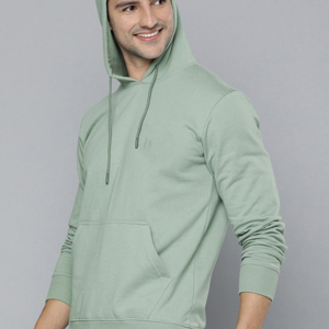 Men’s Polyester Hooded <b>Tracksuit</b> Casual <b>Retro</b> Streetwear Hoodie and Pants Set for Autumn Wear - Product Image 1