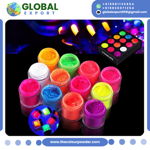 Polvo de Color Neón Brillante Bajo Luz UV, Ecológico, 500g / 1kg, Paquetes Personalizados, para Fiestas Nocturnas y Festivales, Precio de Fábrica - Product Image 2