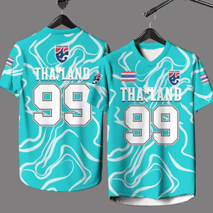 Personalized Summer Men Women T-shirt Tops Thailand Sport Football Jersey Casual Custom <b>Tee</b> Clothing Children's Fast Dry Clothes - Product Image 1